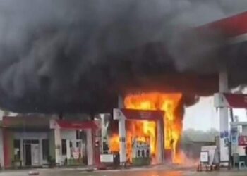 SPBU di Madina Terbakar