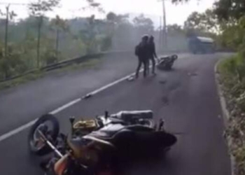 Motor Adu Banteng di Langkat: 1 Tewas Terlindas Truk, 3 Luka Berat