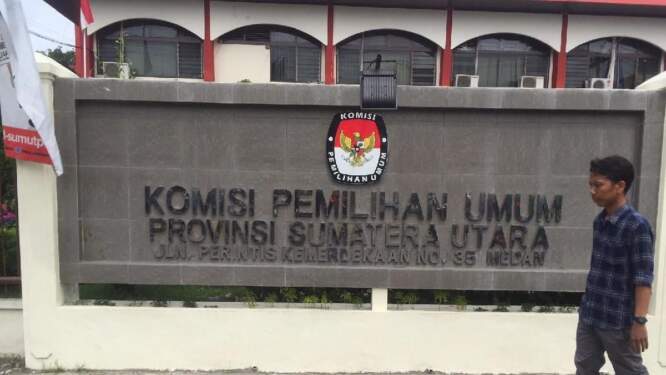 Foto: Kantor Komisi Pemilihan Umum Provinsi Sumatera Utara.