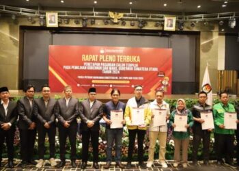 KPU Tetapkan Bobby Nasution-Surya jadi Gubsu/Wagubsu Terpilih