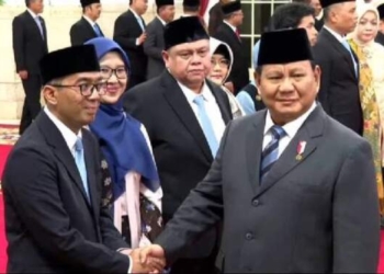 Prabowo Lantik 6 Pejabat Termasuk Mendiktisaintek dan Kepala BPKP