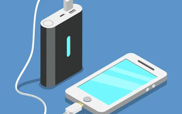 Ilustrasi power bank.
