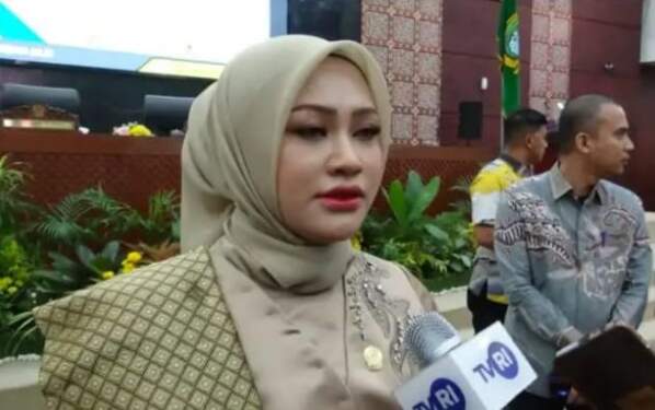 Foto: Erni Aryanti Ketua DPRD Sumut masa jabatan 2024-2029.