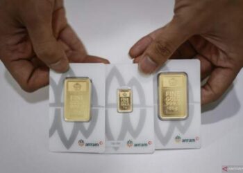 Rupiah Menguat Tipis, Harga Emas Melonjak