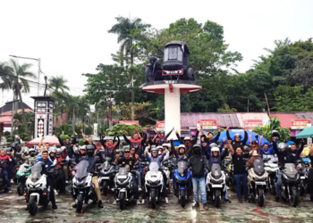 Foto: Fun Touring Sukses Meriahkan Deklarasi HAI chapter Siantar 1