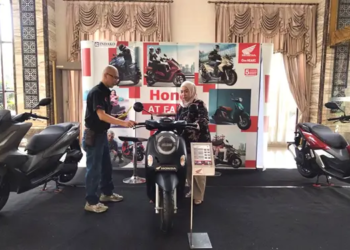 Foto: Honda AT Family Day Puaskan Kerinduan Pecinta Skutik Honda 10