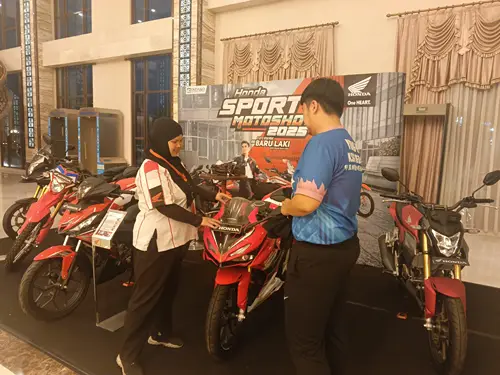 Foto: Honda Sport Motoshow menjadi salah satu cara Honda dalam menjawab kebutuhan para pecinta motor sport.(Ist)