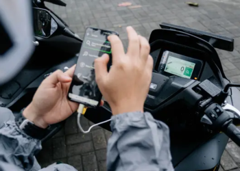 Foto: Terbaru dari Honda PCX160, Tetap Terkoneksi dan Bebas Ribet dengan Honda RoadSync 4