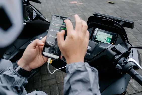 New Honda PCX160 hadir dengan inovasi teknologi yang memberi pengalaman berkendara lebih modern dan terkoneksi.(Istimewa)
