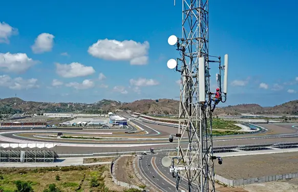 Indosat mencatat peningkatan
total pendapatan sebeaar 9,1% Year-on-Year (YoY) menjadi Rp55,9 triliun.(Dok:Indosat)