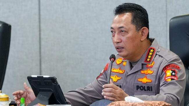 Foto: Kapolri Jenderal Listyo Sigit memutasi sejumlah perwira tinggi Polri.