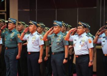 Selamat! 32 Perwira Tinggi TNI Naik Pangkat