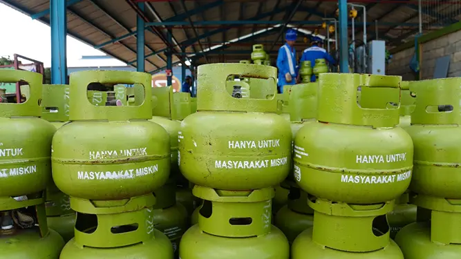 Foto: PT Pertamina Patra Niaga Regional Sumbagut memastikan pangkalan-pangkalan resmi (sub penyalur) LPG 3 Kg mampu penuhi kebutuhan LPG 3 Kg.(Dok:Pertamina Sumbagut)