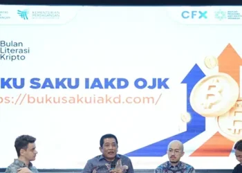 Acara Bulan Literasi Kripto di Fakultas Ekonomi dan Bisnis Universitas Sumatera Utara (FEB USU).(Dok:OJK Sumut)