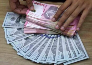 Ilustrasi nilai tukar rupiah.(istimewa)