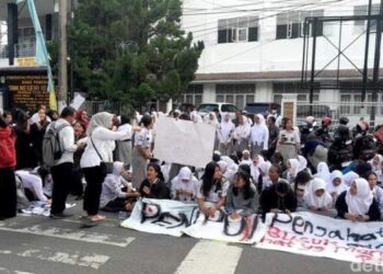 Lagi, Ortu-Siswa SMKN 10 Medan Demo Usai Gagal SNBP