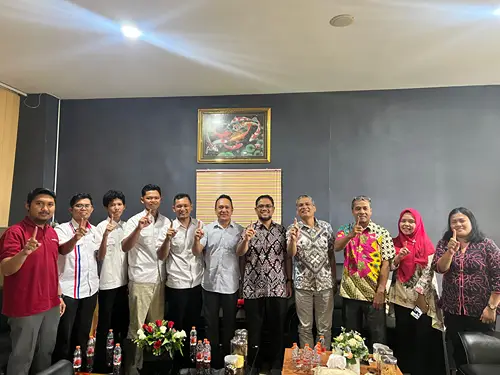 Dinas Pendidikan Pemprovsu memberi apresiasi dan dukungan kepada peserta perwakilan guru dan siswa Sekolah Menengah Kejuruan (SMK) binaan PT Indako Trading Coy untuk mengukir prestasi terbaik di ajang tingkat nasional Festival Vokasi Satu Hati 2025.(Ist)