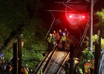 Kereta Api Anjlok Tabrak Kawanan Gajah, 6 Ekor Tewas