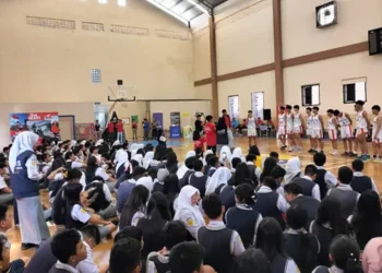 Foto: Road Show Honda DBL 2025 Bakar Semangat Tim Basket Kebanggaan SMA Global Prima Medan 7