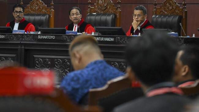 Foto: Mahkamah Konstitusi (MK) telah rampung membacakan putusan sela alias dismissal terhadap 310 perkara sengketa hasil Pilkada 2024.