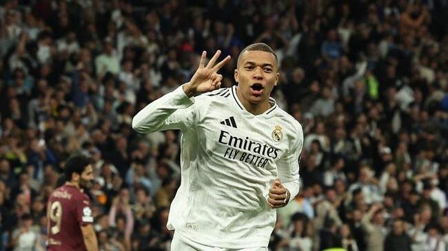 Kylian Mbappe membawa Real Madrid mengalahkan Manchester City dalam laga playoff 16 besar Liga Champions. 