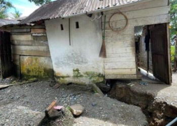 Erosi, 8 Rumah di Aceh Barat Rusak