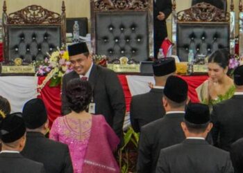 DPRD Medan Rapat Pengusulan Pemberhentian Bobby-Aulia