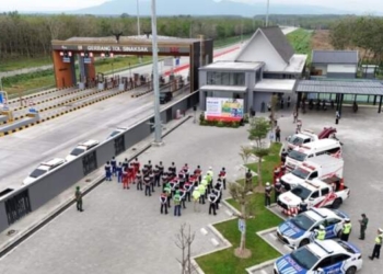 Rest Area Tol di Sinaksak Dibuka Sementara