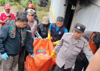 Kebakaran di Berastagi, 1 Orang Meninggal Dunia