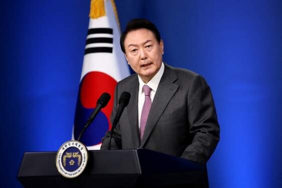 Presiden Korea Selatan Yoon Suk Yeol. 