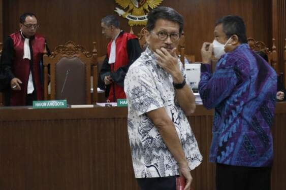 Sidang kasus eks Dirut PT Indofarma Tbk, Arief Pramuhanto.