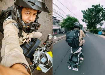 Ariel Noah Mudik Lebaran Naik Motor Matik