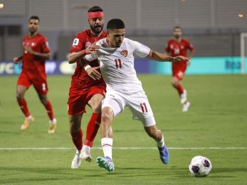 Indonesia vs Bahrain.
