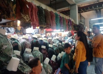 Buru Baju Lebaran, Pusat Pasar dan Pasar Petisah Ramai Pengunjung