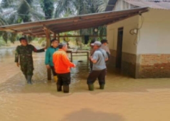 Banjir di Padang Lawas, 303 Orang Terdampak