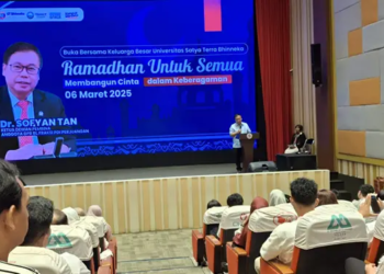 Foto: Buka Bersama Ramadan USTB, Sofyan Tan : Contoh Puasanya Ulat 7