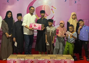 PT Pertamina Patra Niaga Regional Sumbagut melalui Sales Area Retail Sibolga sukses menggelar Berbuka dengan Usaha Kecil dan Komunitas (BEDUKK) 2025.(Dok:Pertamina Sumbagut)