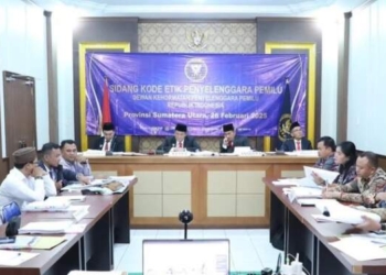 5 Komisioner KPU Nisel Diperiksa DKPP, Ini Kasusnya