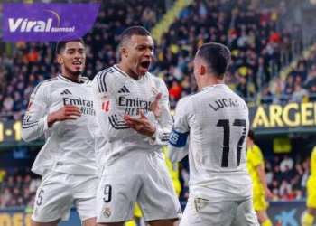 Kalahkan Villarreal, Real Madrid ke Puncak Klasemen