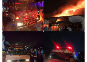 Satu Rumah di Binjai Hangus Terbakar