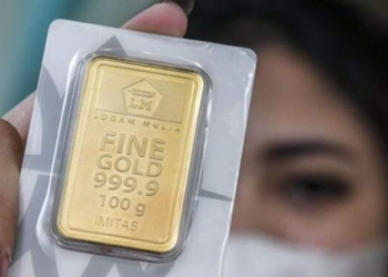Harga Emas Terus Naik, Rupiah Mendung