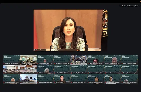 Menteri Pariwisata Widiyanti Putri Wardhana secara resmi membuka
Seleksi Bersama Masuk (SBM) Politeknik Pariwisata (Poktekpar) Tahun Akademik 2025/2026.(Ist)