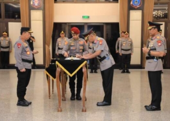 Sertijab Sejumlah Pejabat Polri Dipimpin Kapolri
