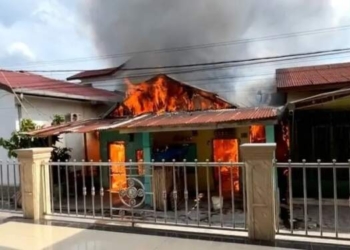2 Rumah di Kisaran Ludes Terbakar