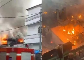 Kebakaran Hebat di Langkat, 20 Rumah Hangus