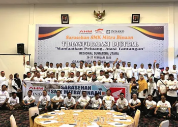 Foto: Perkuat Sinergi, Honda Sarasehan SMK Mitra Binaan AHM Regional Sumut 2025 8