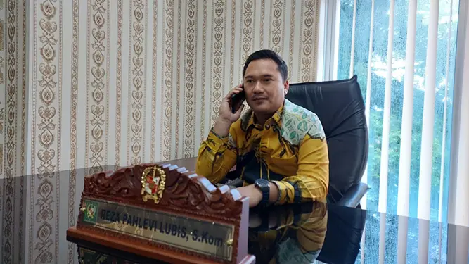 Ketua Komisi I DPRD Kota Medan Reza Pahlevi Lubis.(Ist)
