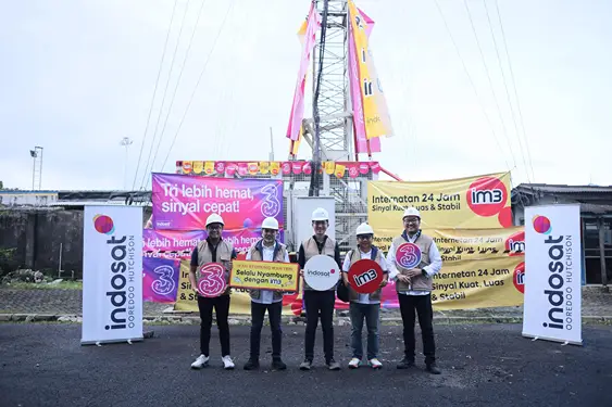 Selama periode Ramadan dan Idulfitri 1446H, Indosat melakukan berbagai upaya untuk menghadirkan konektivitas yang andal.(Dok:Indosat)
