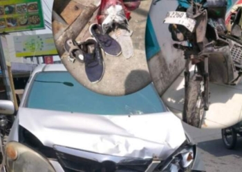 Mobil Hantam-Seret Beat di Lubuk Pakam, Sekeluarga Luka Parah