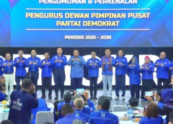 Partai Demokrat mengumumkan jajaran lengkap pengurus DPP Periode 2025-2030 pada Minggu (23/3).